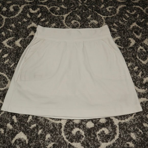 Nike Golf Dri-Fit White Skirt, S